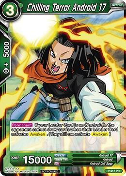 Chilling Terror Android 17 (Foil Version) — Promotion Cards — Dragon Ball Super: Masters
