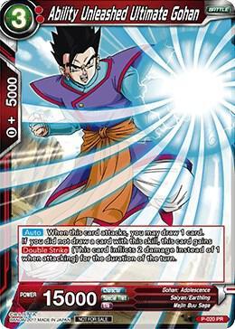 Ability Unleashed Ultimate Gohan — Promotion Cards — Dragon Ball Super: Masters