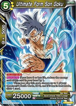 Ultimate Form Son Goku — Promotion Cards — Dragon Ball Super: Masters