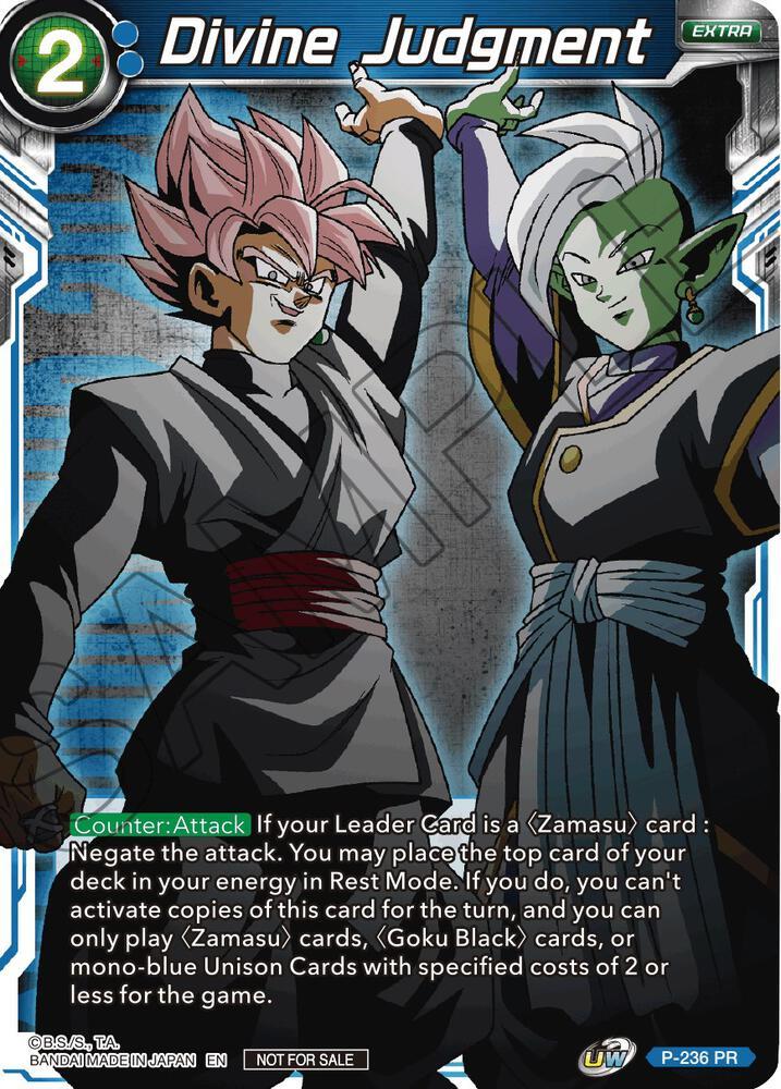 Divine Judgment — Promotion Cards — Dragon Ball Super: Masters