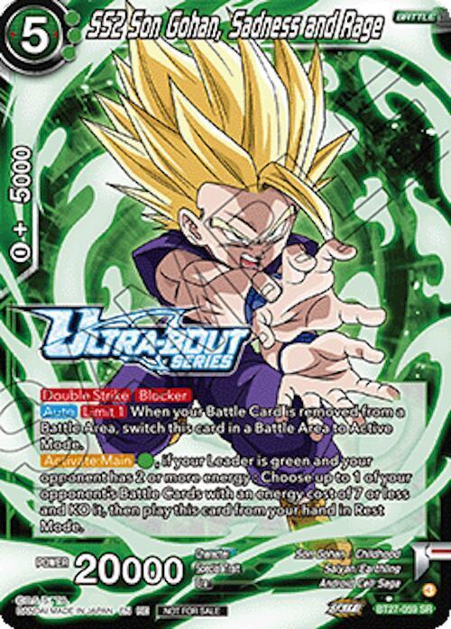 SS2 Son Gohan, Sadness and Rage (Event Pack 19) — Tournament Promotion Cards — Dragon Ball Super: Masters