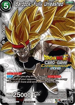 Bardock, Fully Unleashed — Tournament Promotion Cards — Dragon Ball Super: Masters