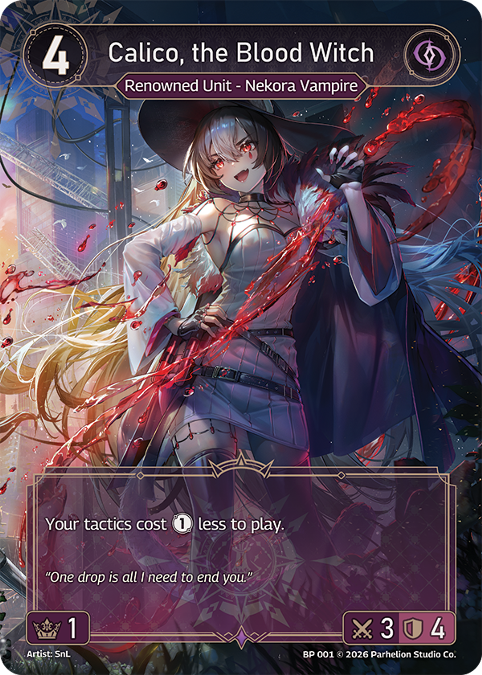 Calico, the Blood Witch — Imperion — Echoes of Astra