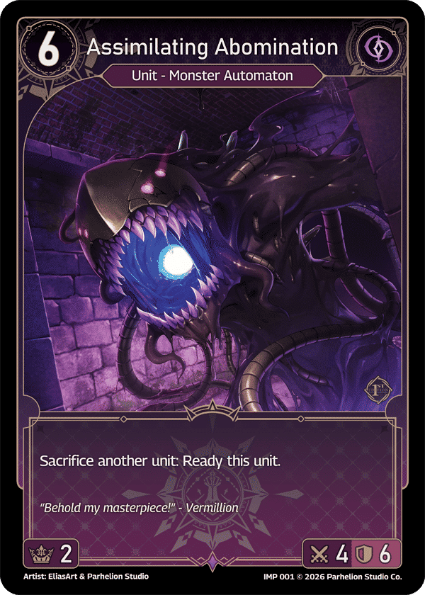 Assimilating Abomination — Imperion 1st Ed — Echoes of Astra