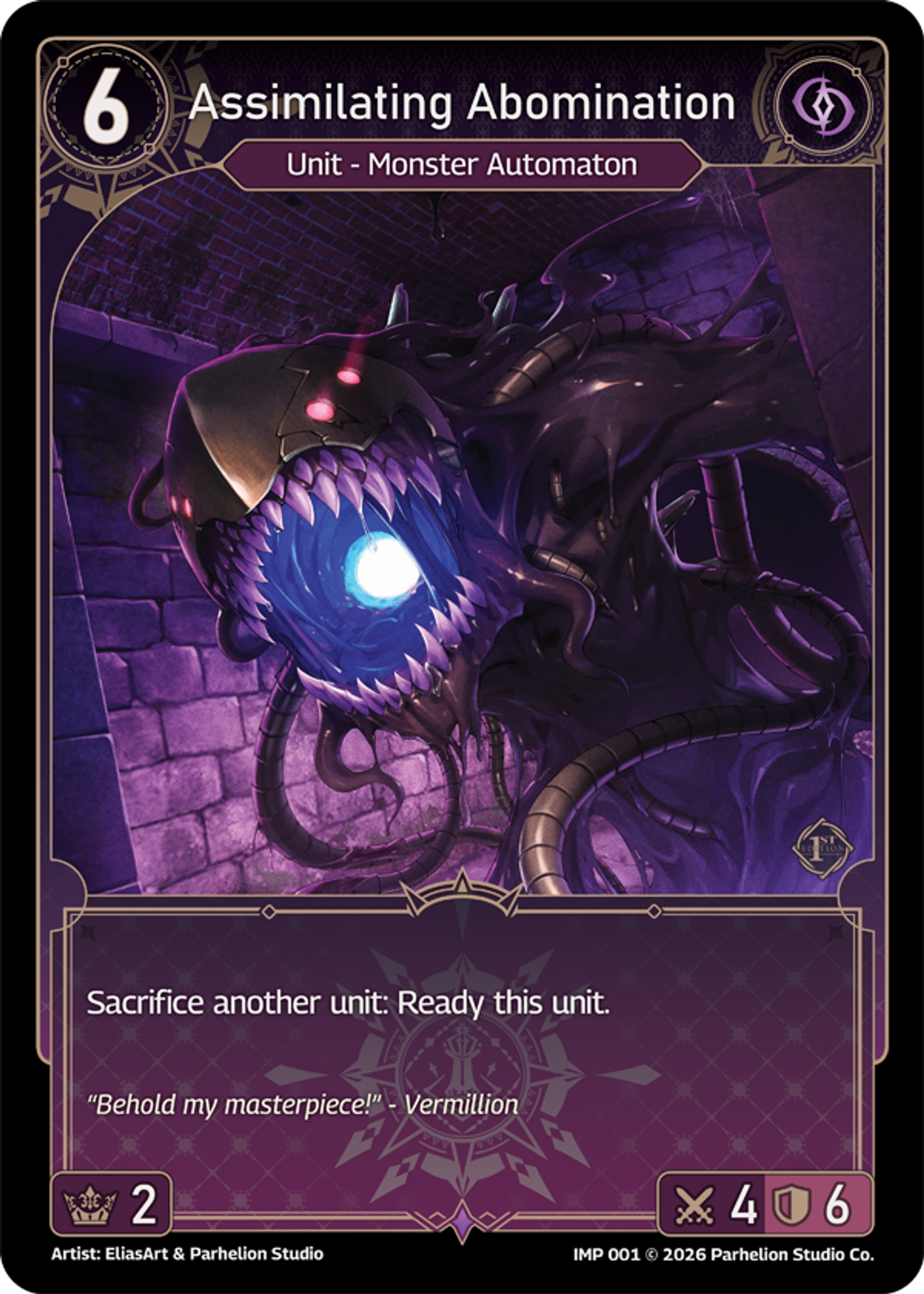 Assimilating Abomination — Imperion 1st Ed — Echoes of Astra