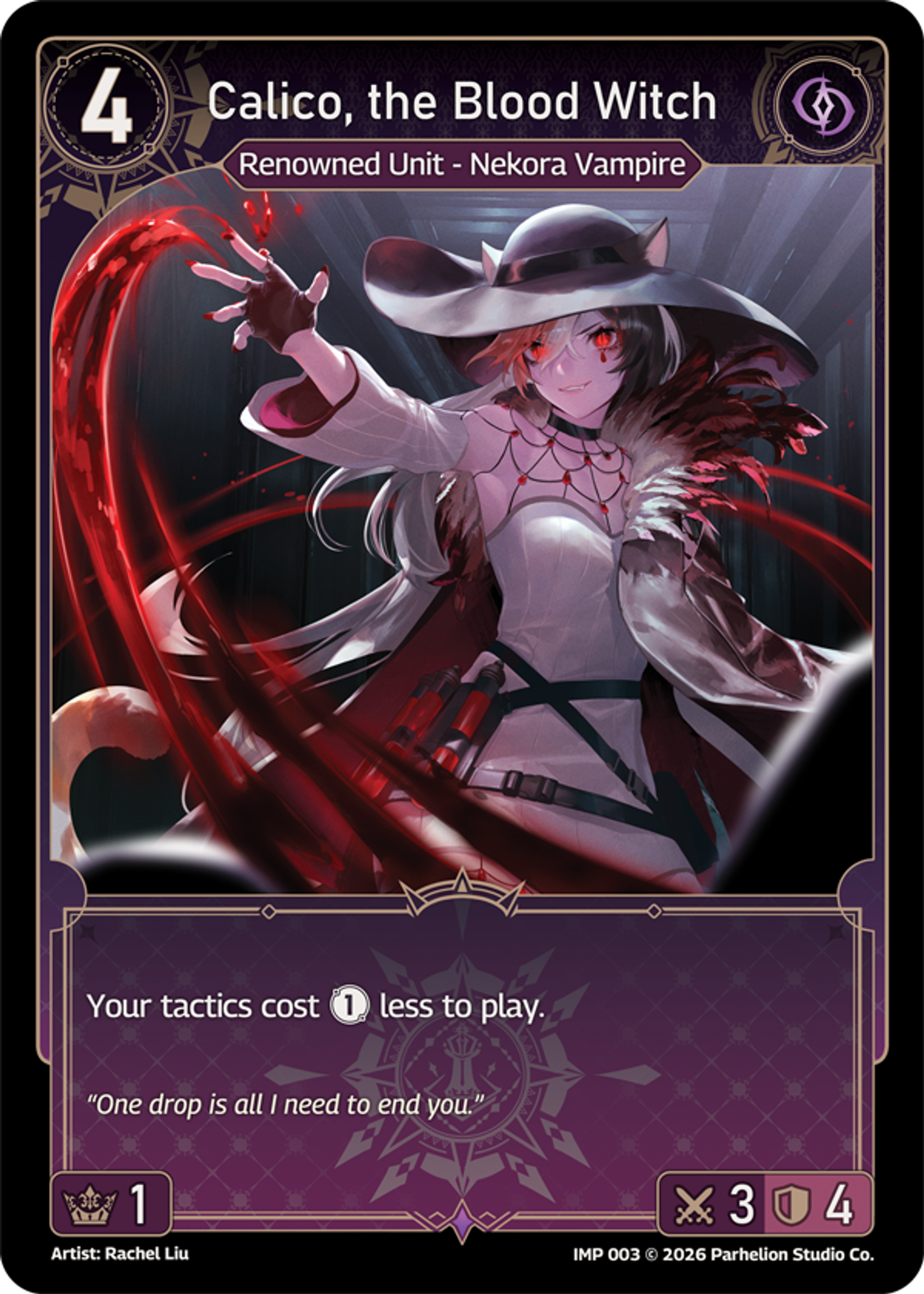 Calico, the Blood Witch — Imperion 1st Ed — Echoes of Astra