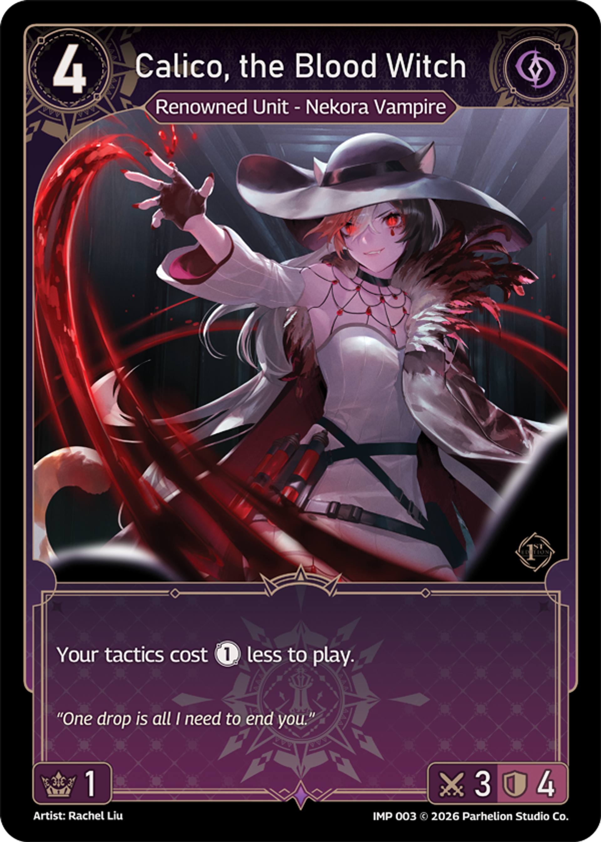 Calico, the Blood Witch — Imperion 1st Ed — Echoes of Astra
