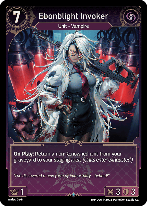 Ebonblight Invoker — Imperion — Echoes of Astra