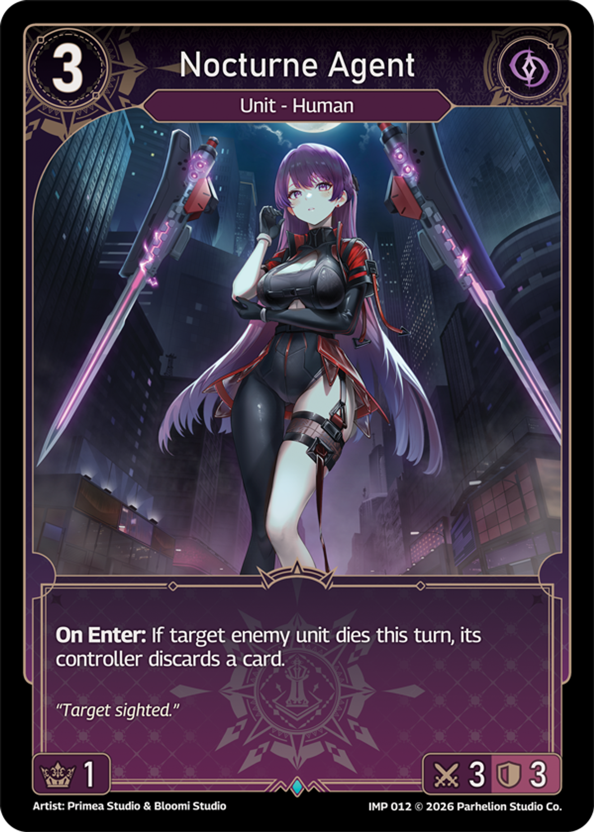 Nocturne Agent — Imperion 1st Ed — Echoes of Astra