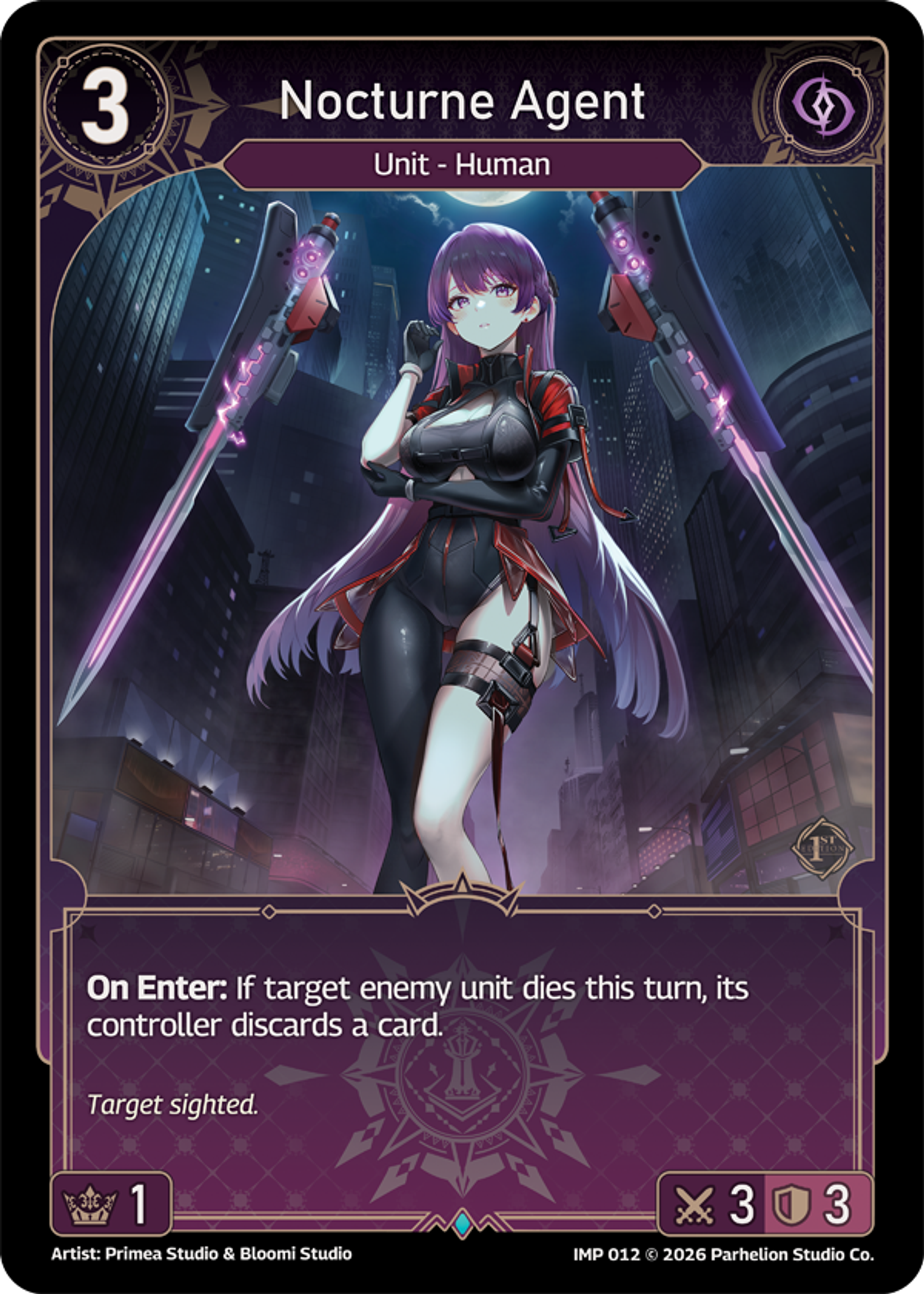 Nocturne Agent — Imperion 1st Ed — Echoes of Astra