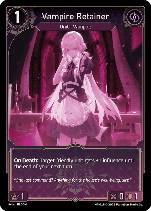 Vampire Retainer — Imperion — Echoes of Astra