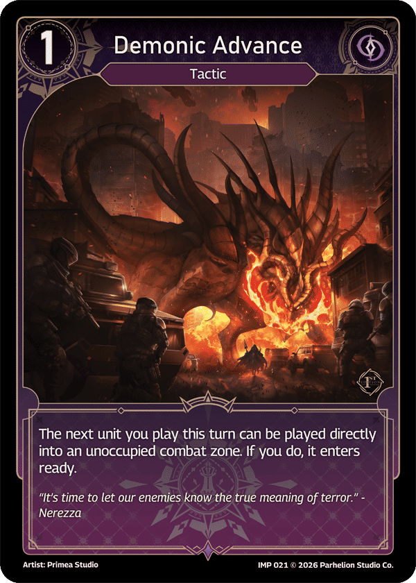 Demonic Advance — Imperion 1st Ed — Echoes of Astra