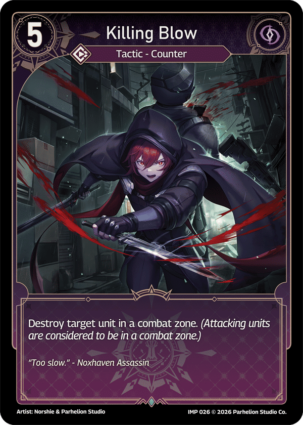 Killing Blow — Imperion — Echoes of Astra