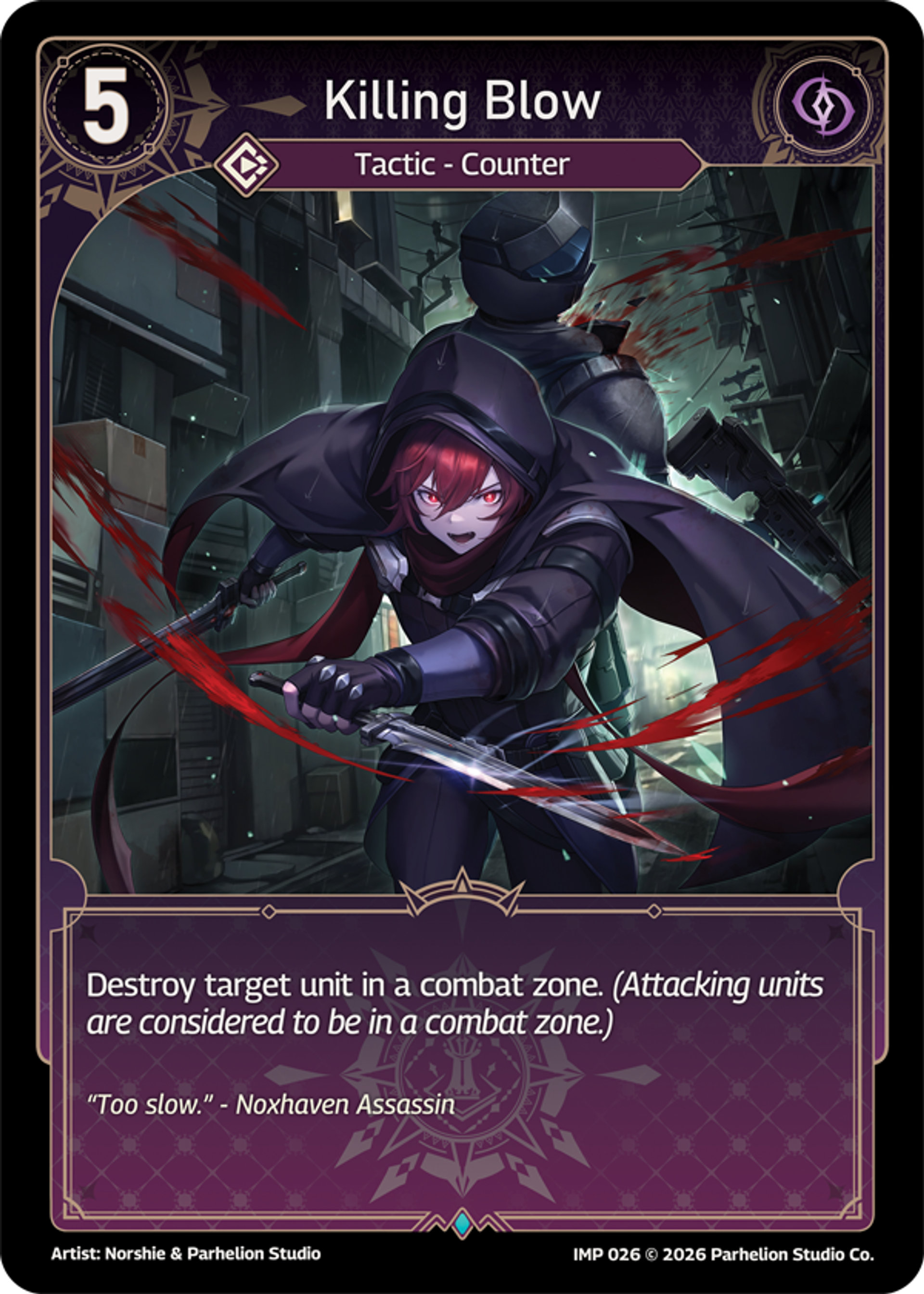 Killing Blow — Imperion — Echoes of Astra
