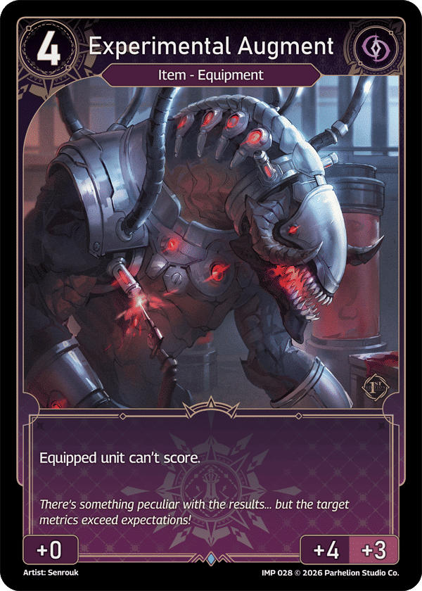 Experimental Augment — Imperion 1st Ed — Echoes of Astra