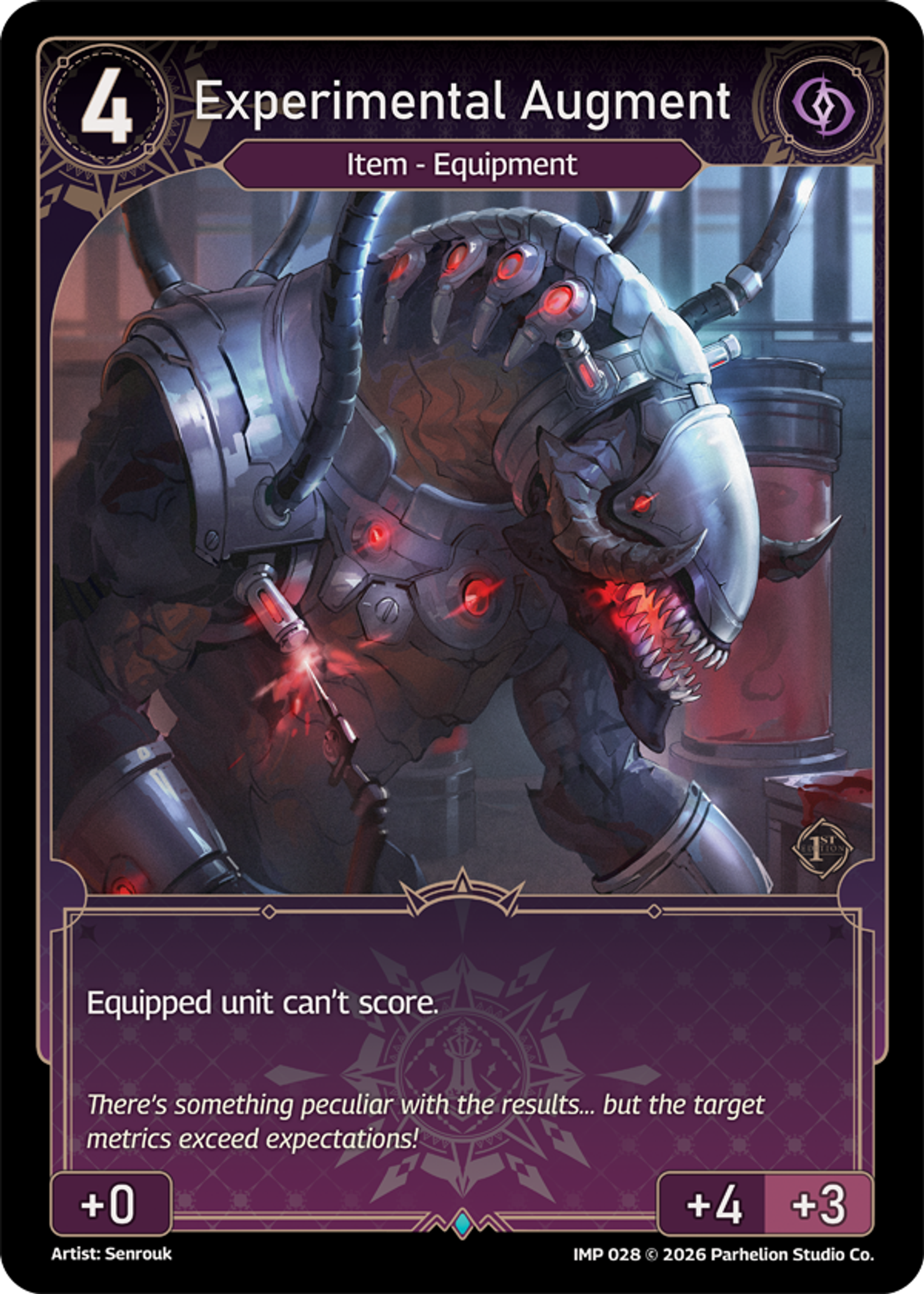 Experimental Augment — Imperion 1st Ed — Echoes of Astra