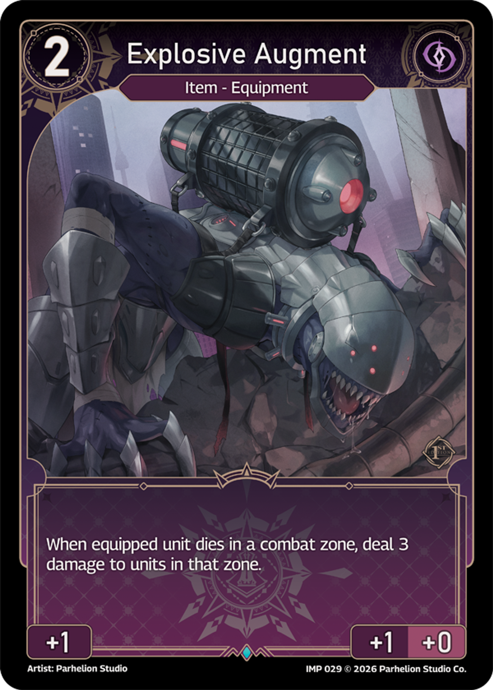 Explosive Augment — Imperion 1st Ed — Echoes of Astra
