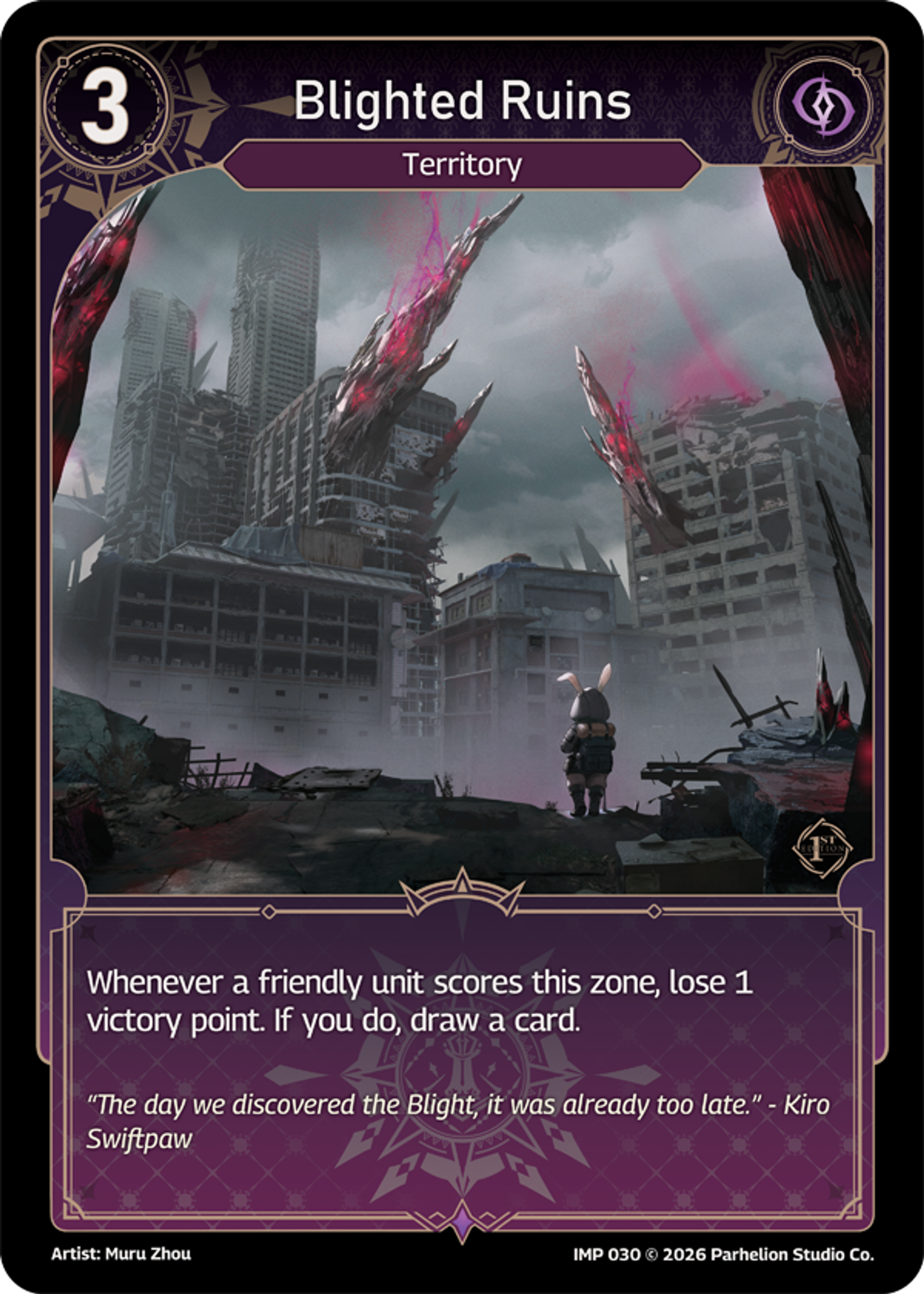 Blighted Ruins — Imperion 1st Ed — Echoes of Astra