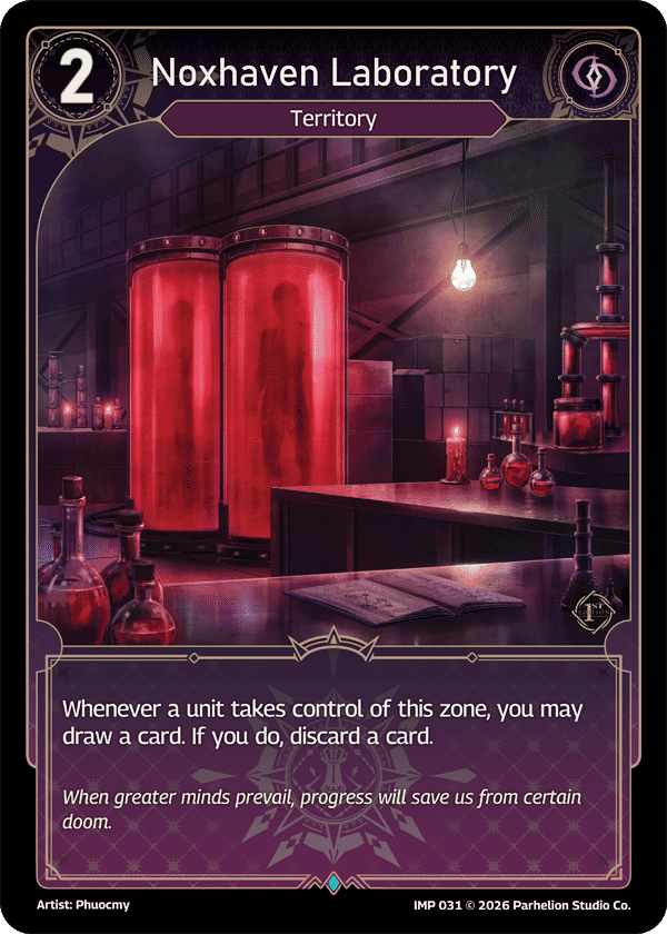 Noxhaven Laboratory — Imperion 1st Ed — Echoes of Astra