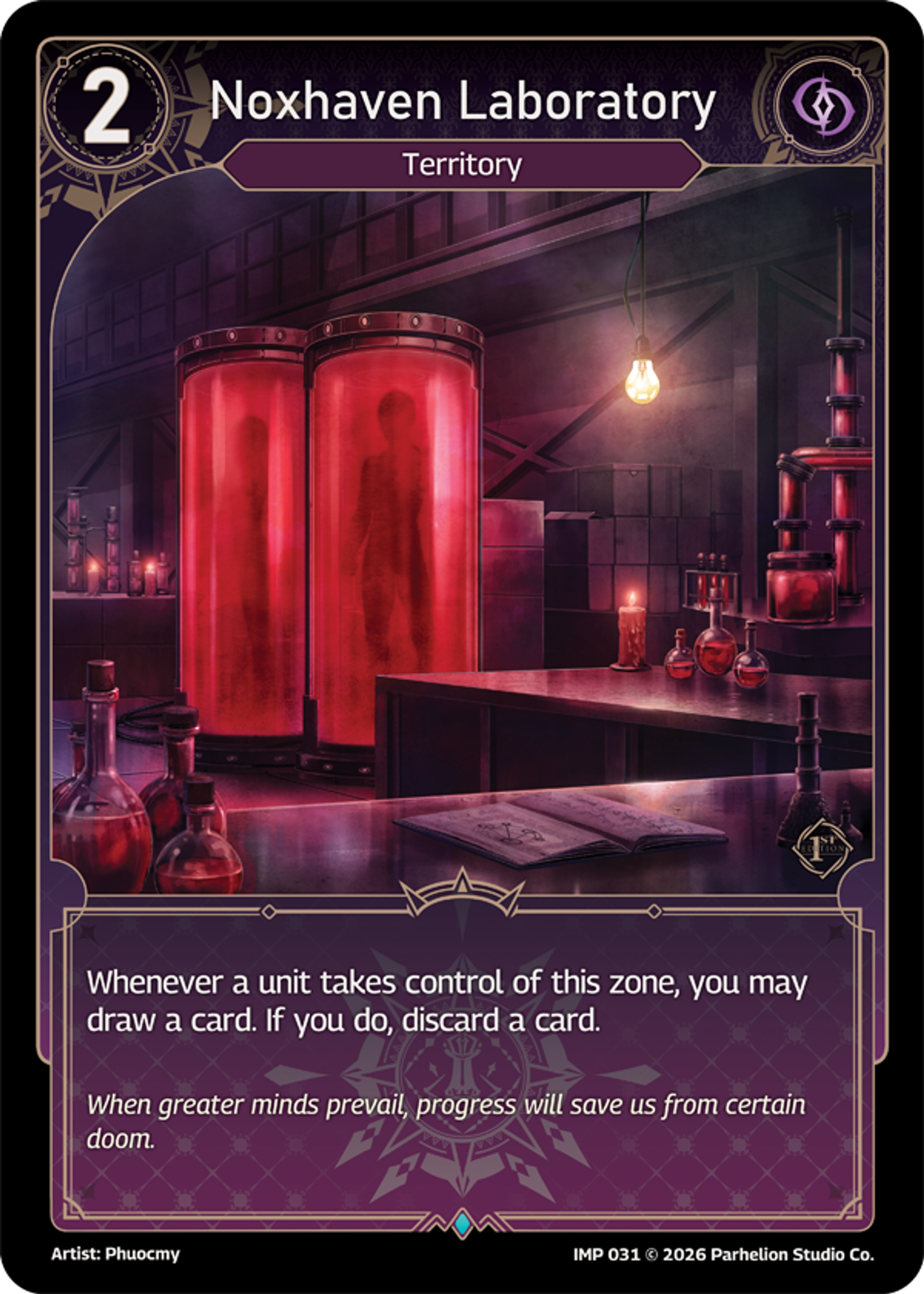 Noxhaven Laboratory — Imperion 1st Ed — Echoes of Astra