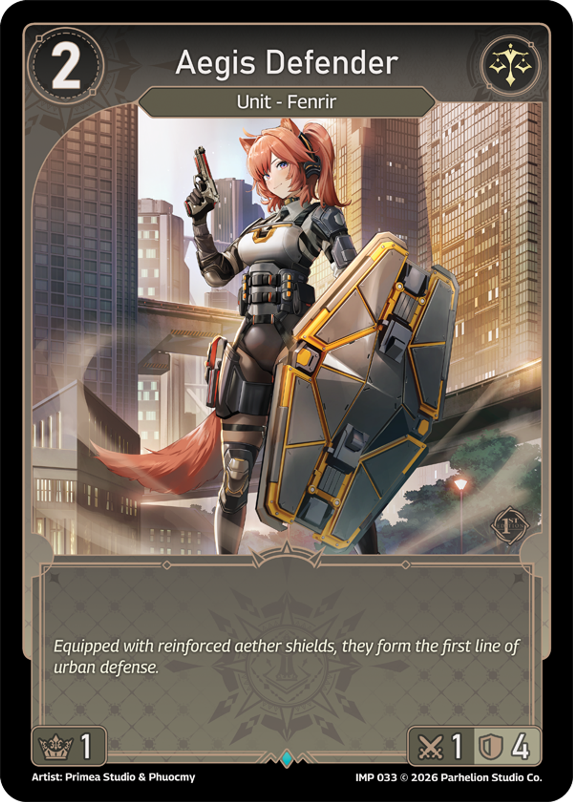 Aegis Defender — Imperion 1st Ed — Echoes of Astra