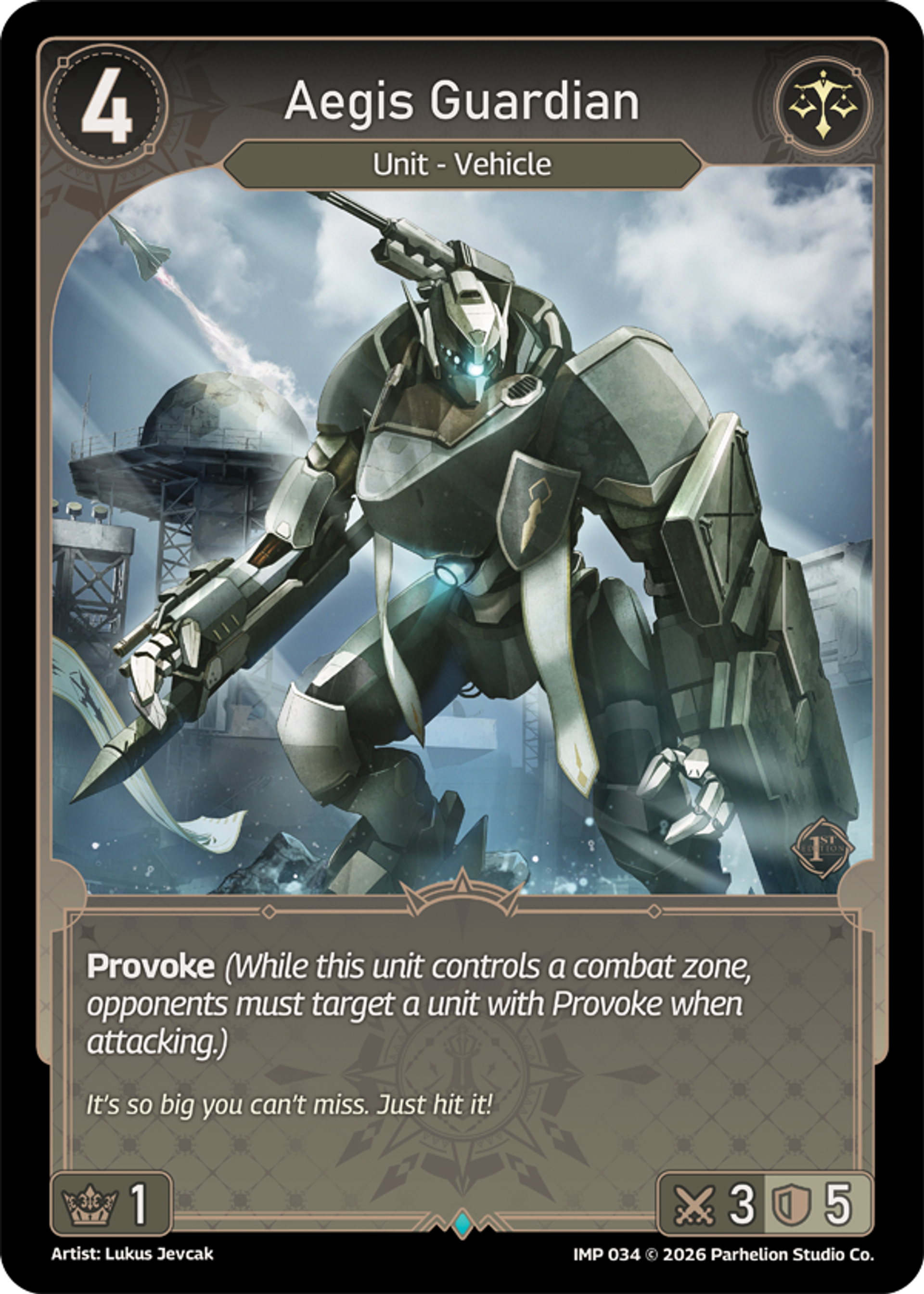 Aegis Guardian — Imperion 1st Ed — Echoes of Astra