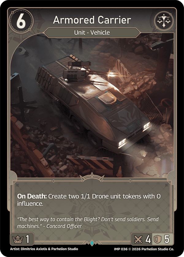 Armored Carrier — Imperion — Echoes of Astra