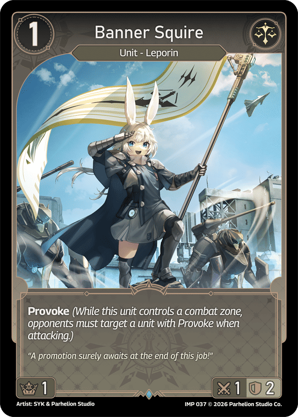 Banner Squire — Imperion — Echoes of Astra