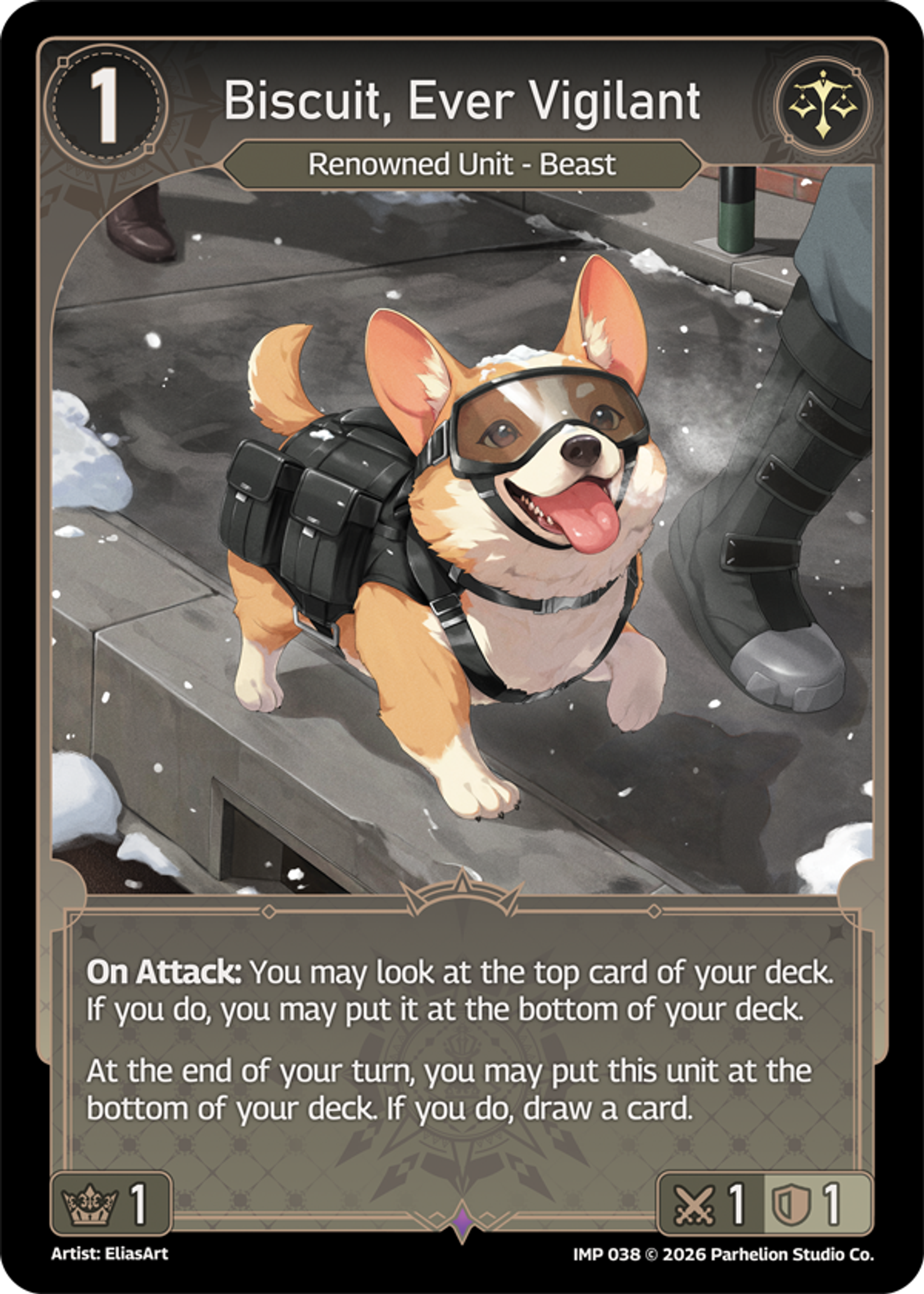 Biscuit, Ever Vigilant — Imperion — Echoes of Astra