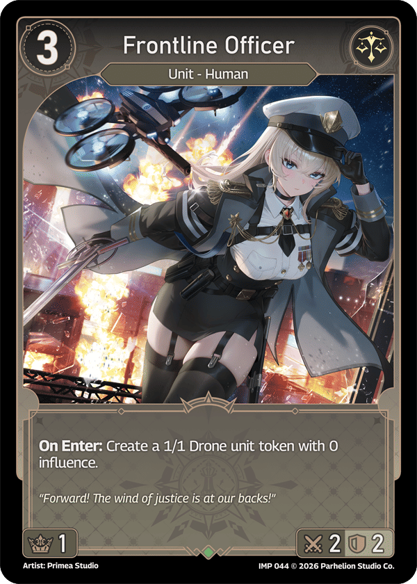 Frontline Officer — Imperion — Echoes of Astra