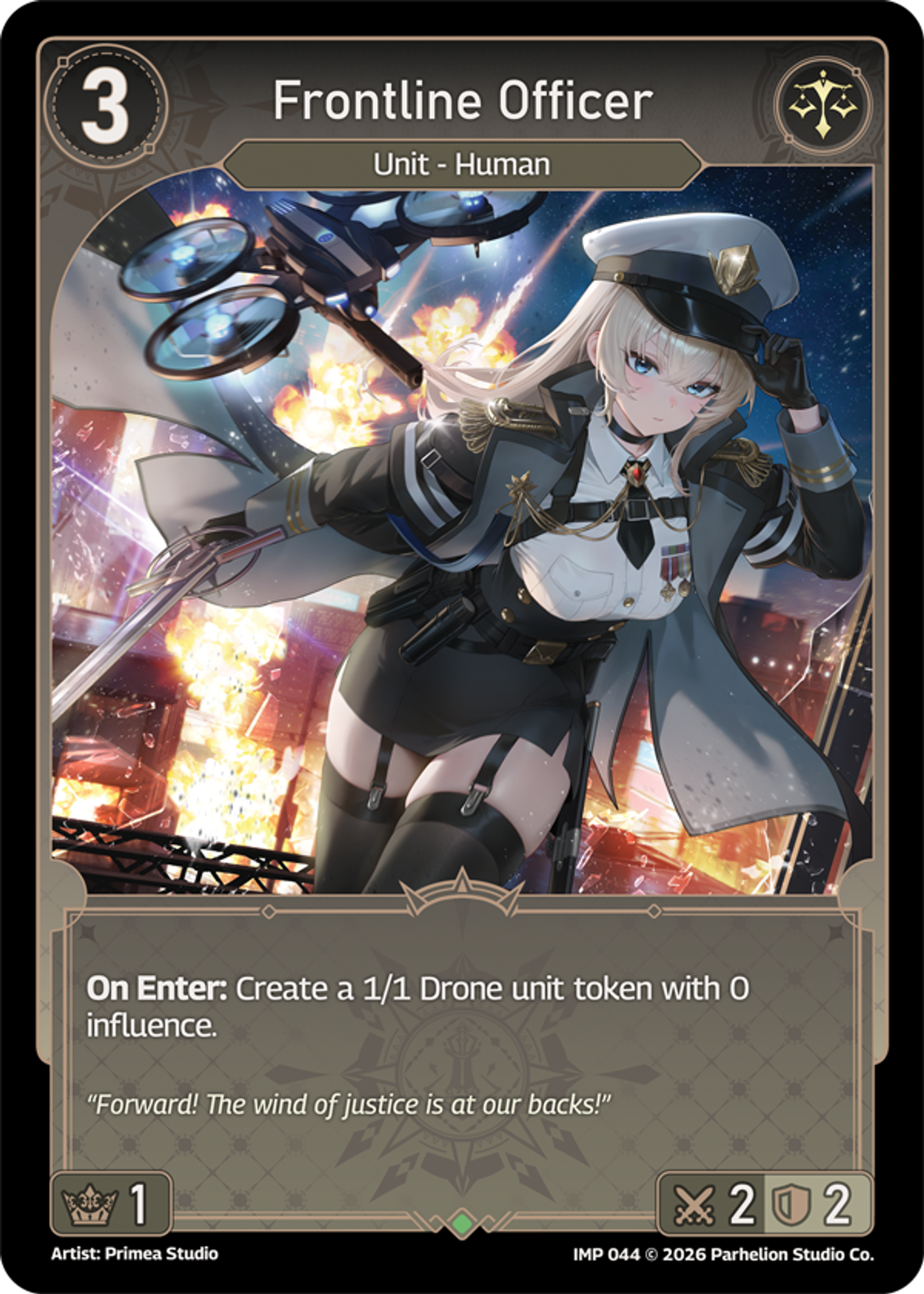 Frontline Officer — Imperion — Echoes of Astra