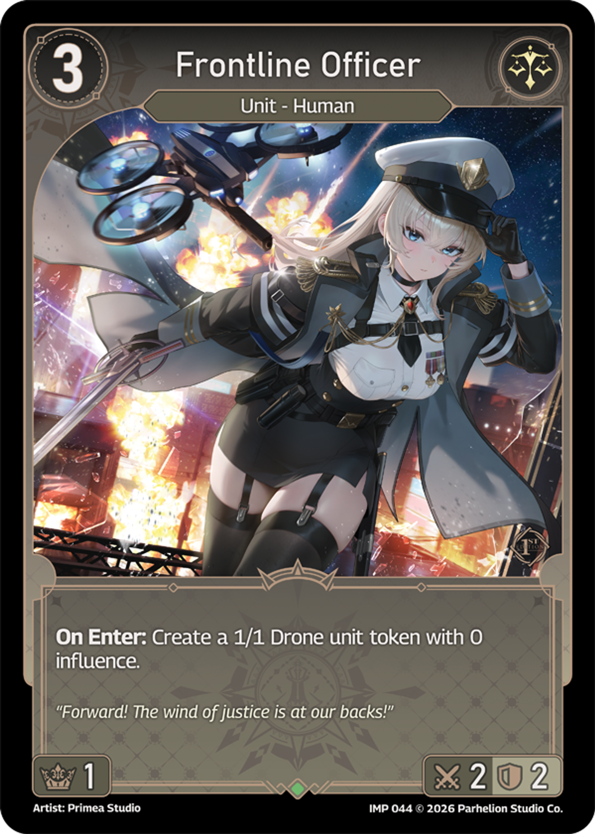 Frontline Officer — Imperion 1st Ed — Echoes of Astra