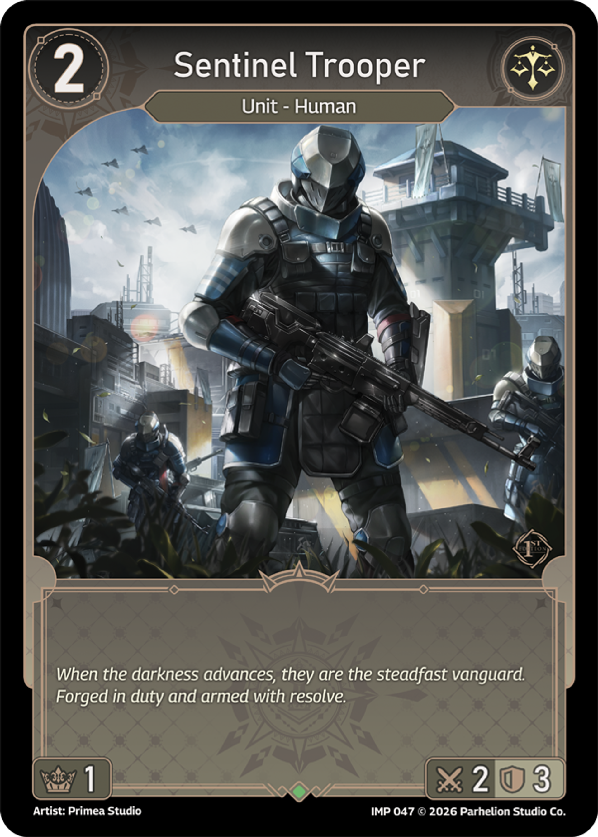 Sentinel Trooper — Imperion 1st Ed — Echoes of Astra