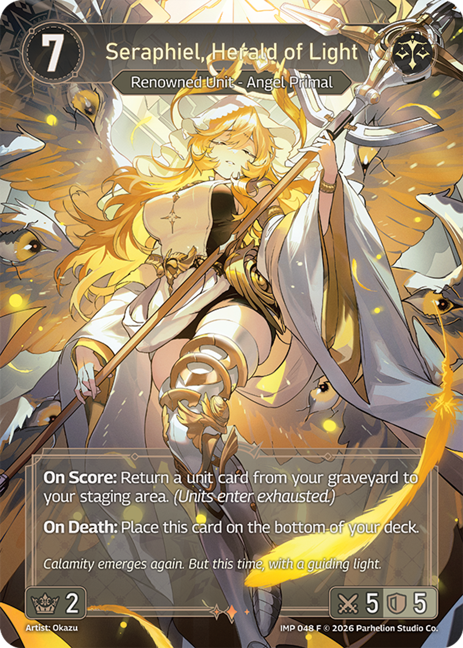 Seraphiel, Herald of Light — Imperion — Echoes of Astra