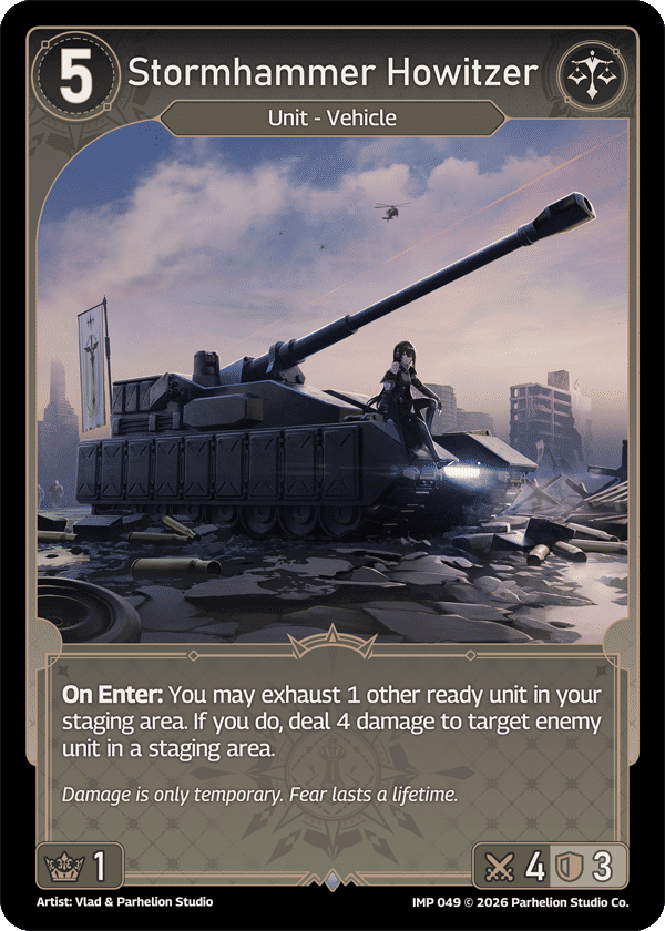 Stormhammer Howitzer — Imperion — Echoes of Astra