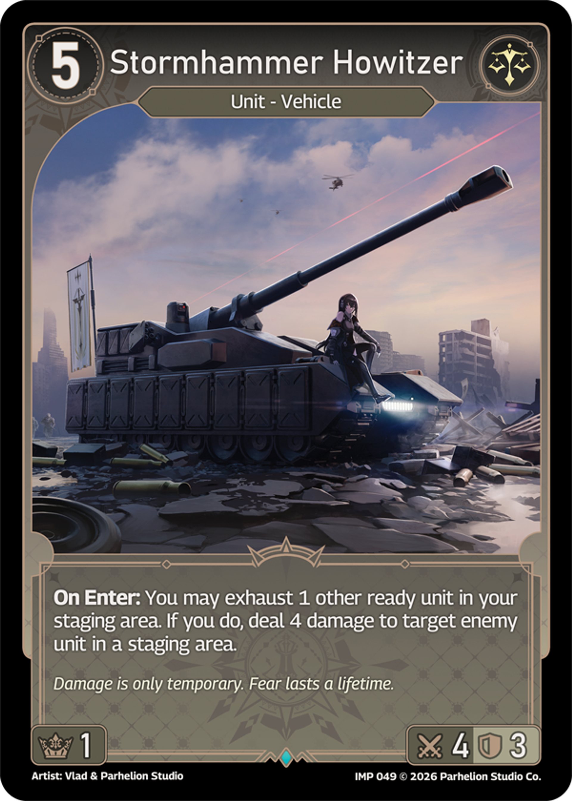Stormhammer Howitzer — Imperion — Echoes of Astra