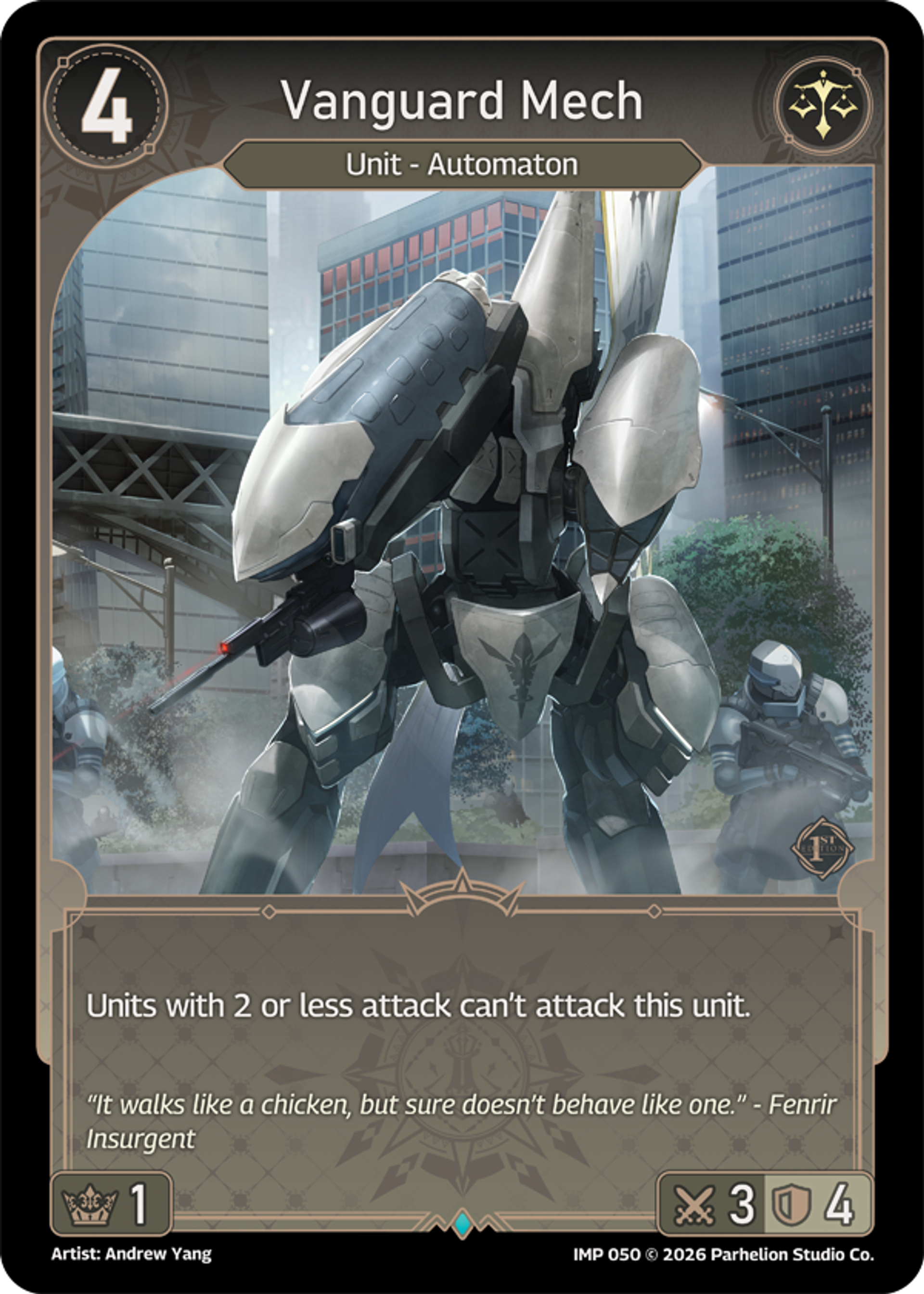 Vanguard Mech — Imperion 1st Ed — Echoes of Astra