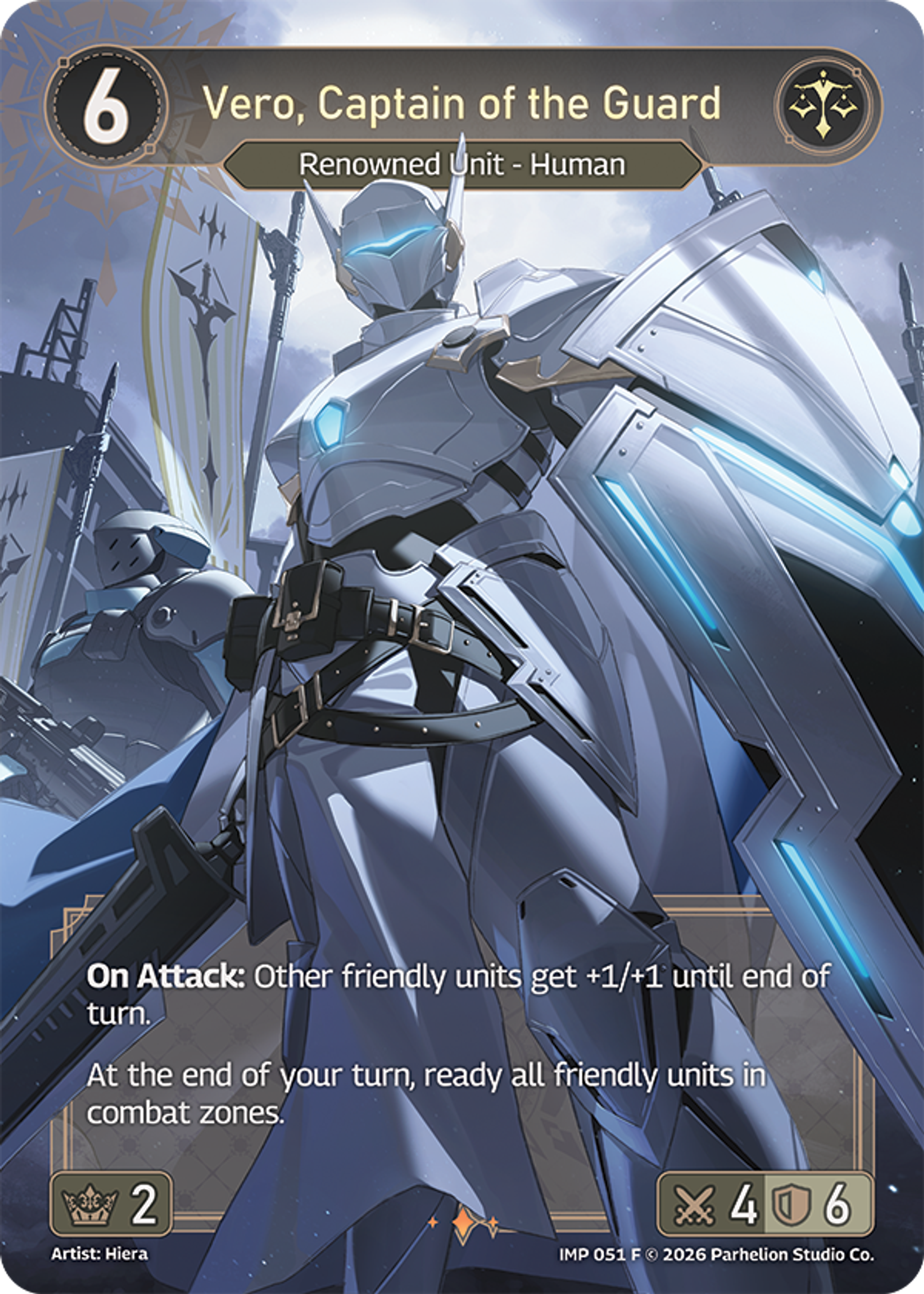 Vero, Captain of the Guard — Imperion — Echoes of Astra