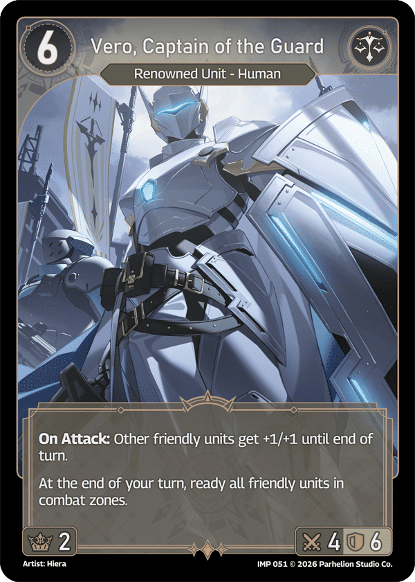 Vero, Captain of the Guard — Imperion — Echoes of Astra