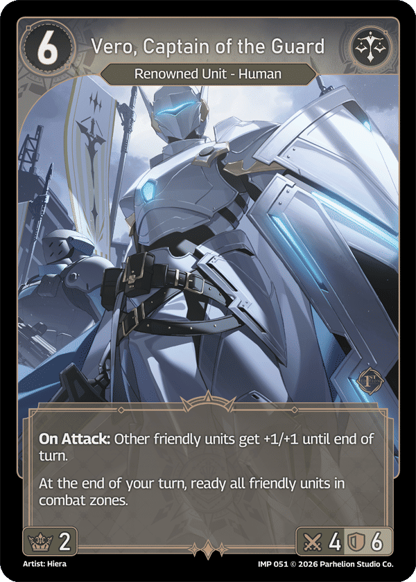 Vero, Captain of the Guard — Imperion 1st Ed — Echoes of Astra