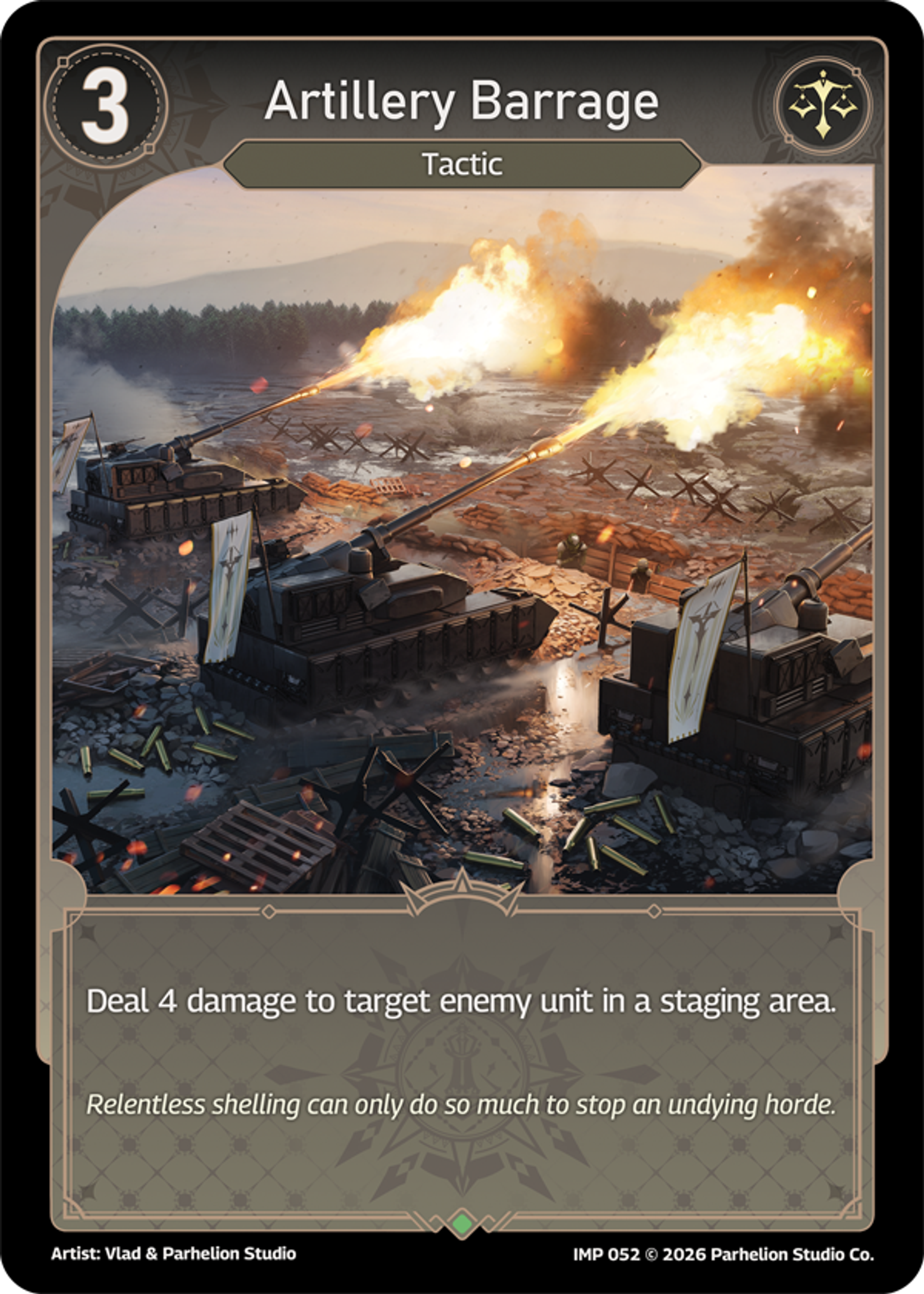 Artillery Barrage — Imperion — Echoes of Astra