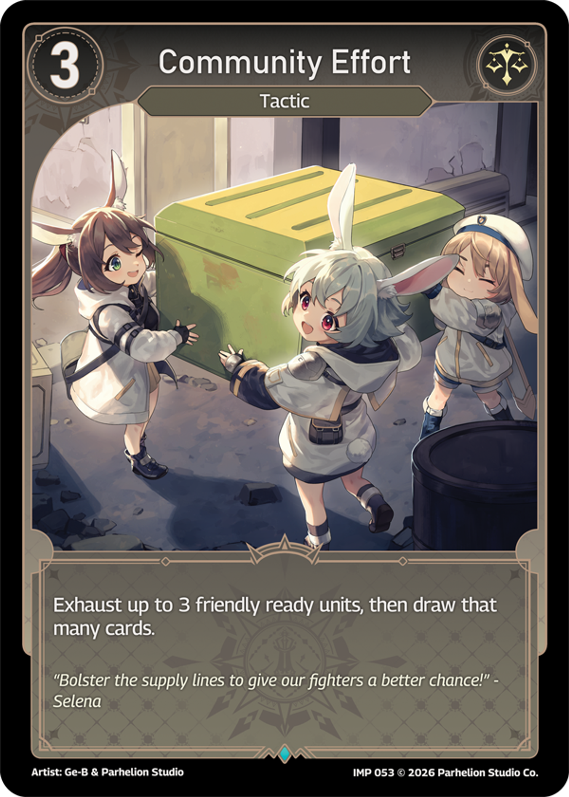 Community Effort — Imperion — Echoes of Astra