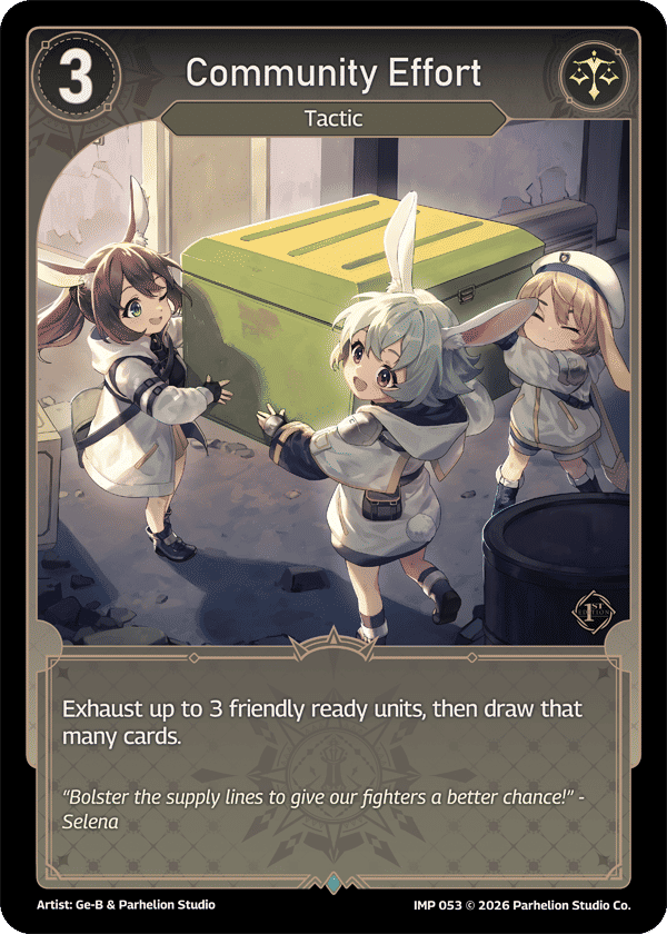 Community Effort — Imperion 1st Ed — Echoes of Astra