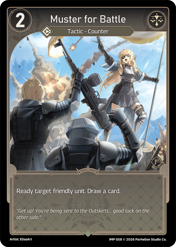 Muster for Battle — Imperion 1st Ed — Echoes of Astra