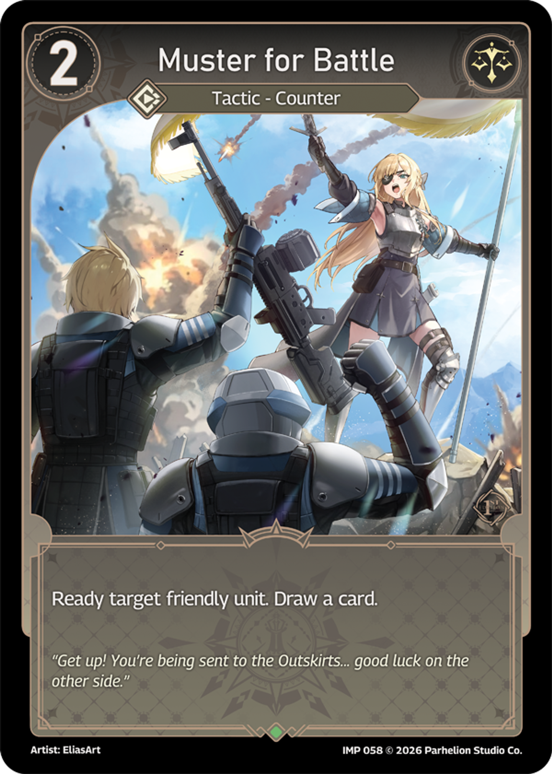 Muster for Battle — Imperion 1st Ed — Echoes of Astra