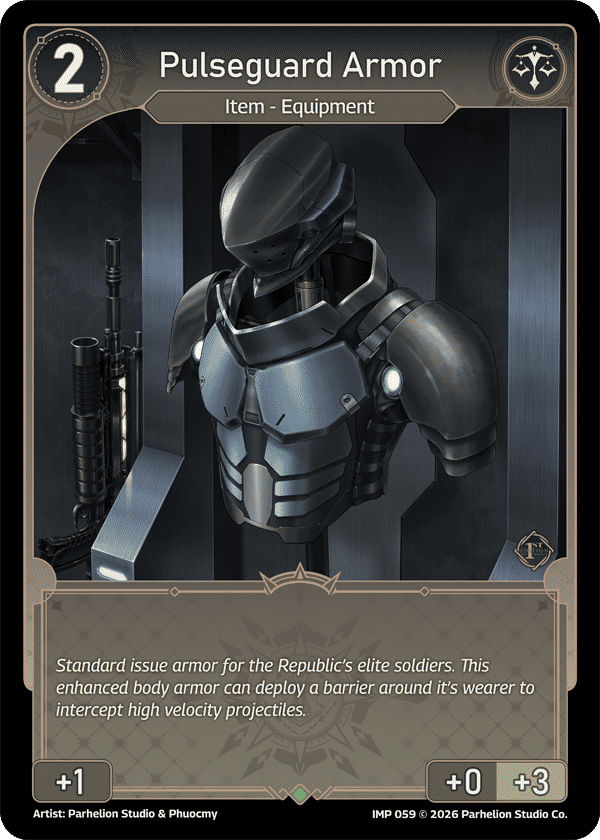 Pulseguard Armor — Imperion 1st Ed — Echoes of Astra