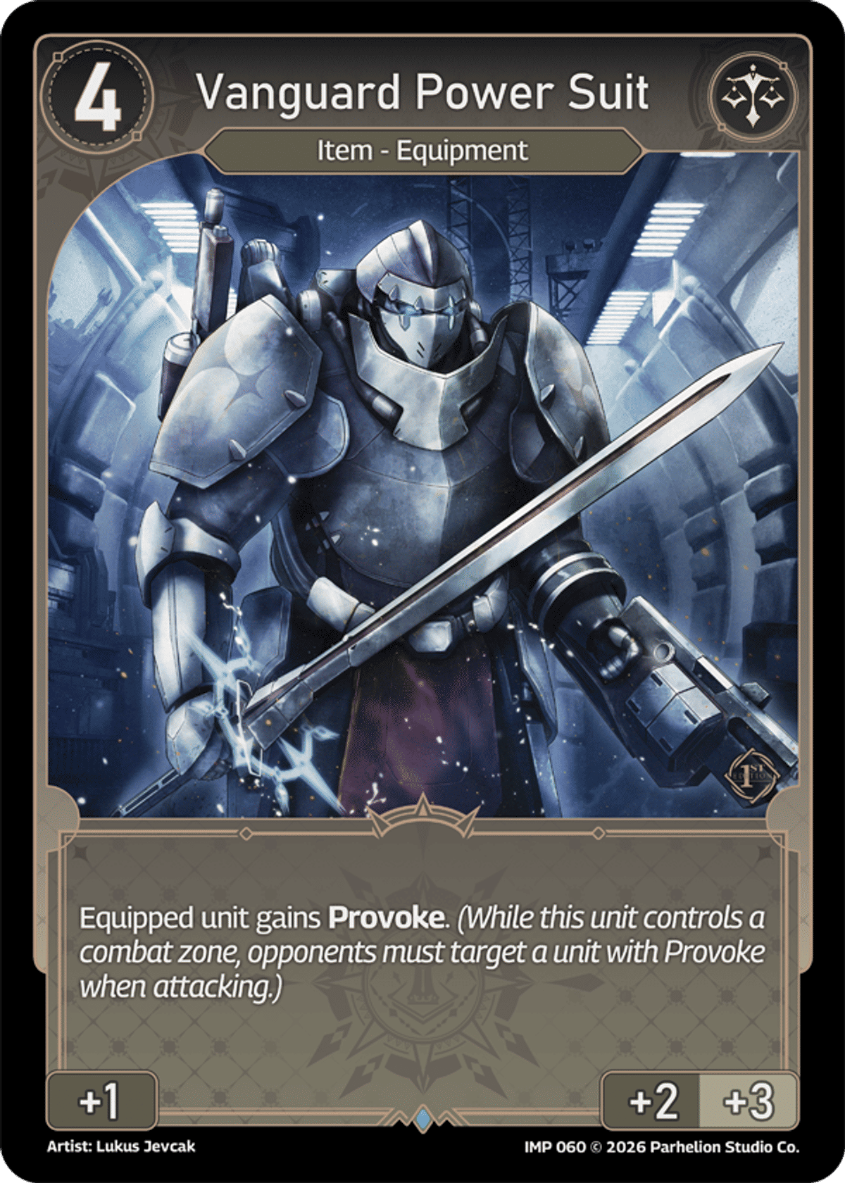 Vanguard Power Suit from Imperion 1st Ed - Echoes of Astra