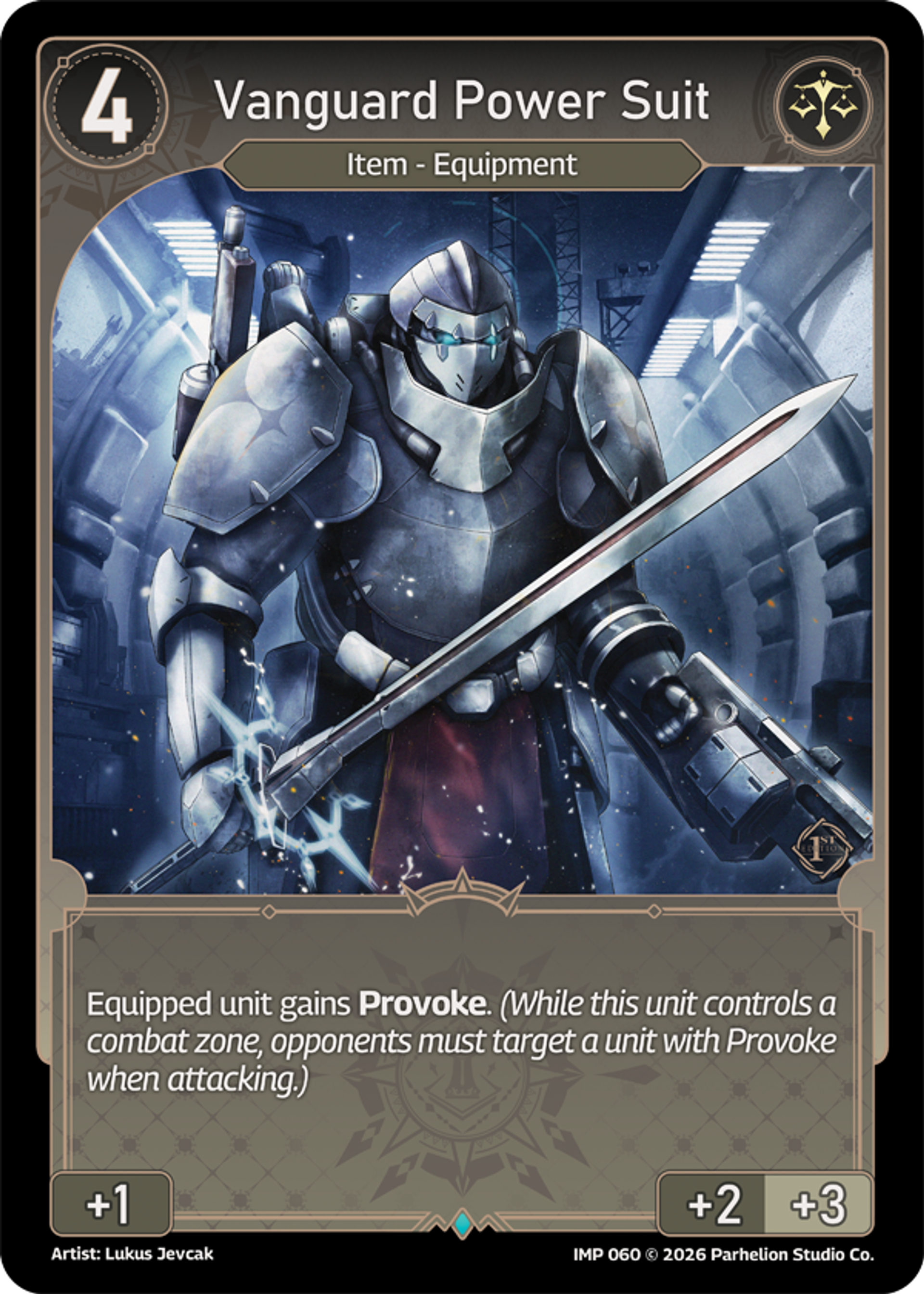 Vanguard Power Suit — Imperion 1st Ed — Echoes of Astra