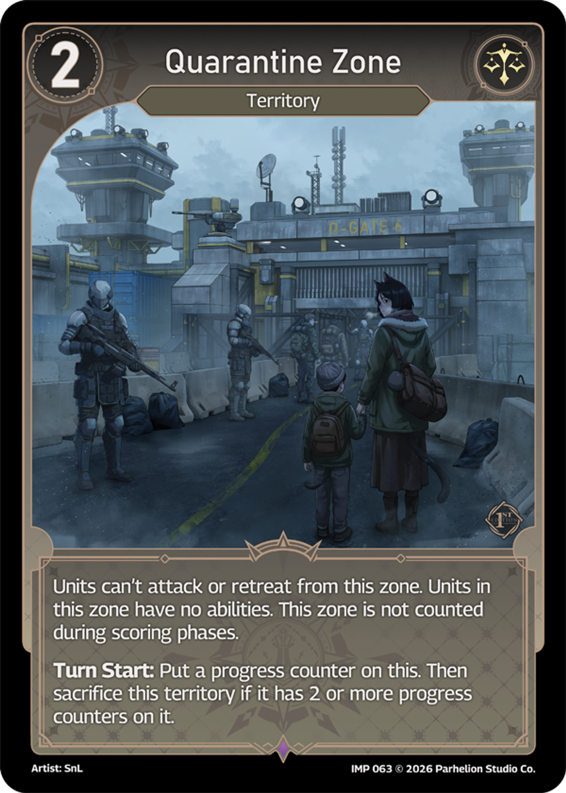 Quarantine Zone — Imperion 1st Ed — Echoes of Astra