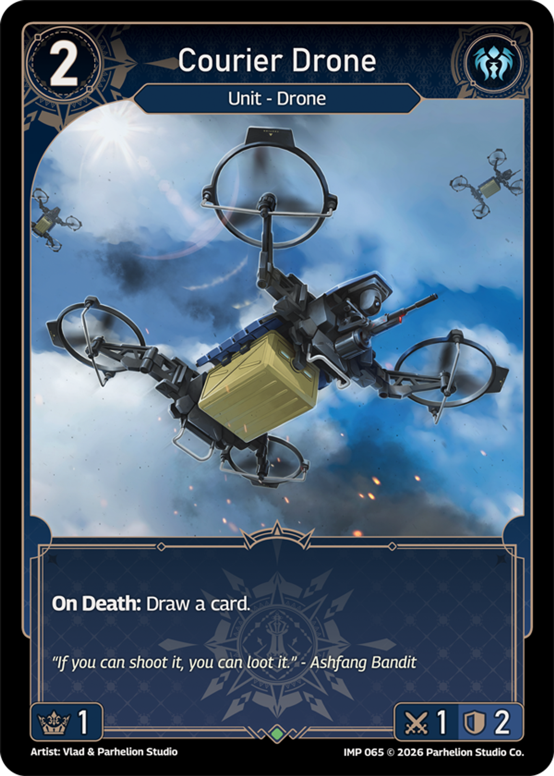 Courier Drone — Imperion — Echoes of Astra